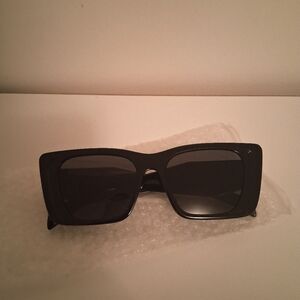 NEW Black Slighty Oversized Black Sunnies